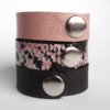 Set Of Leather Bracelets By Mikasha