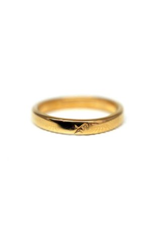 Futhark Rune Gold Ring