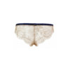 Gold lace knickers back