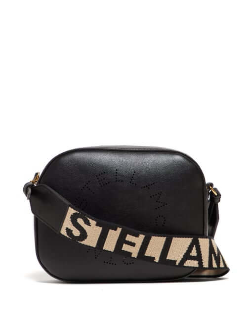 Stella Mccartney - Logo Strap Faux Leather Camera Bag