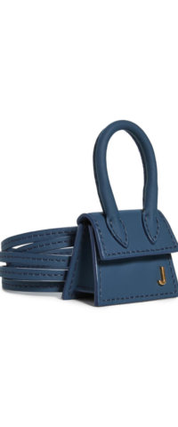 Jacquemus navy blue bag mini