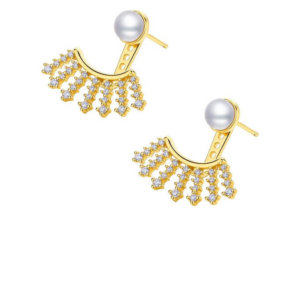 Avilio London twinkle lash stud earrings