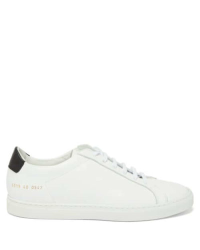 AW20 LFFW COMMON PROJECTS WOMENS BLACK WHITE TRAINER