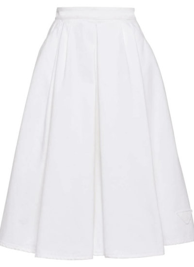 PRADA high-waisted mid-length skirt