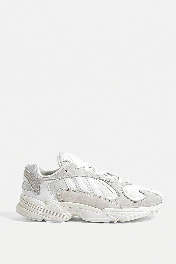 Urban Outfitters adidas Yung-1 White Trainers