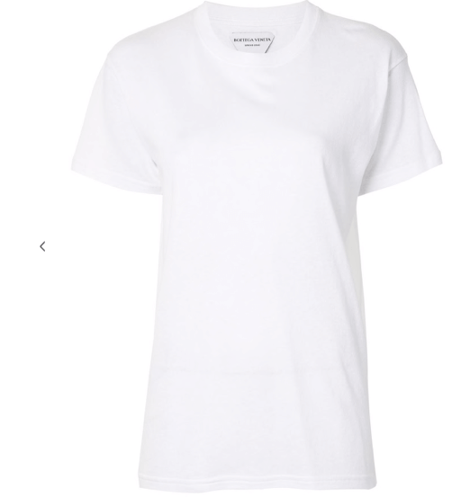 BOTTEGA VENETA round neck T-shirt white