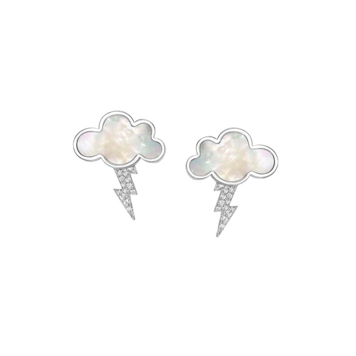 independent brands Opes Robur | Thunder Cloud Earrings