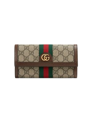 Gucci Ophidia GG continental wallet - Neutrals