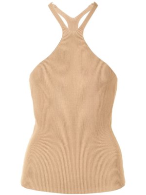 Dion Lee Lustrate Fork knit tank top - Neutrals