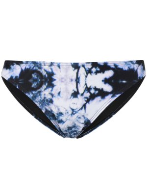 Cynthia Rowley Maui tie-dye bikini briefs - Blue
