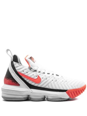 Nike LeBron 16 'Hot Lava' high-top sneakers - White