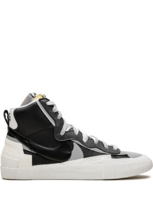 Nike Sacai x Nike Blazer Mid high-top sneakers - Black