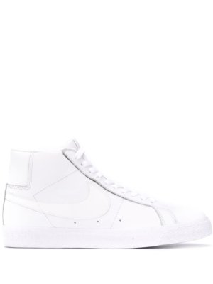 Nike high top Blazer trainers - White