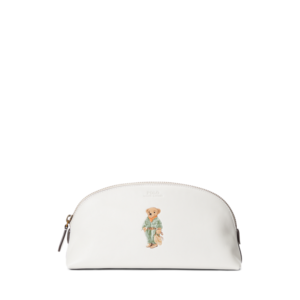 Jumpsuit Polo Bear Leather Cosmetic Case