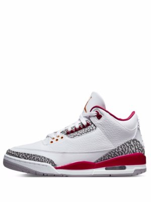 Jordan Air Jordan 3 "Cardinal Red" sneakers - White
