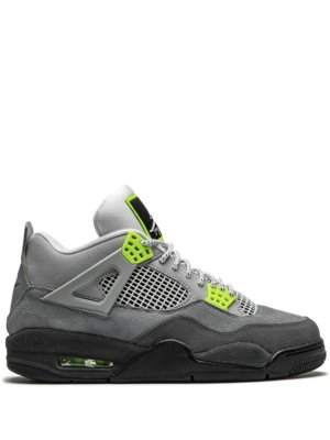 Jordan Air Jordan 4 Retro SE neon sneakers - Grey
