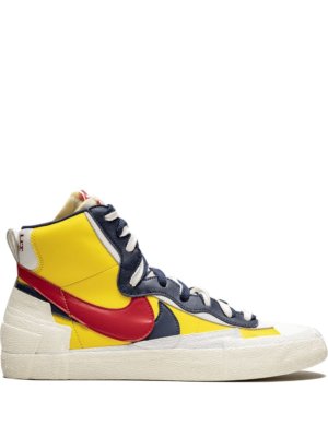 Nike x Sacai Blazer Mid hi-top sneakers - Yellow