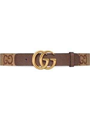 Gucci GG Marmont buckle belt - Brown