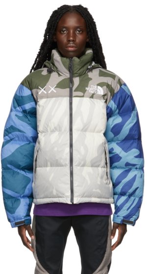 The North Face Multicolor KAWS Edition Down Jacket
