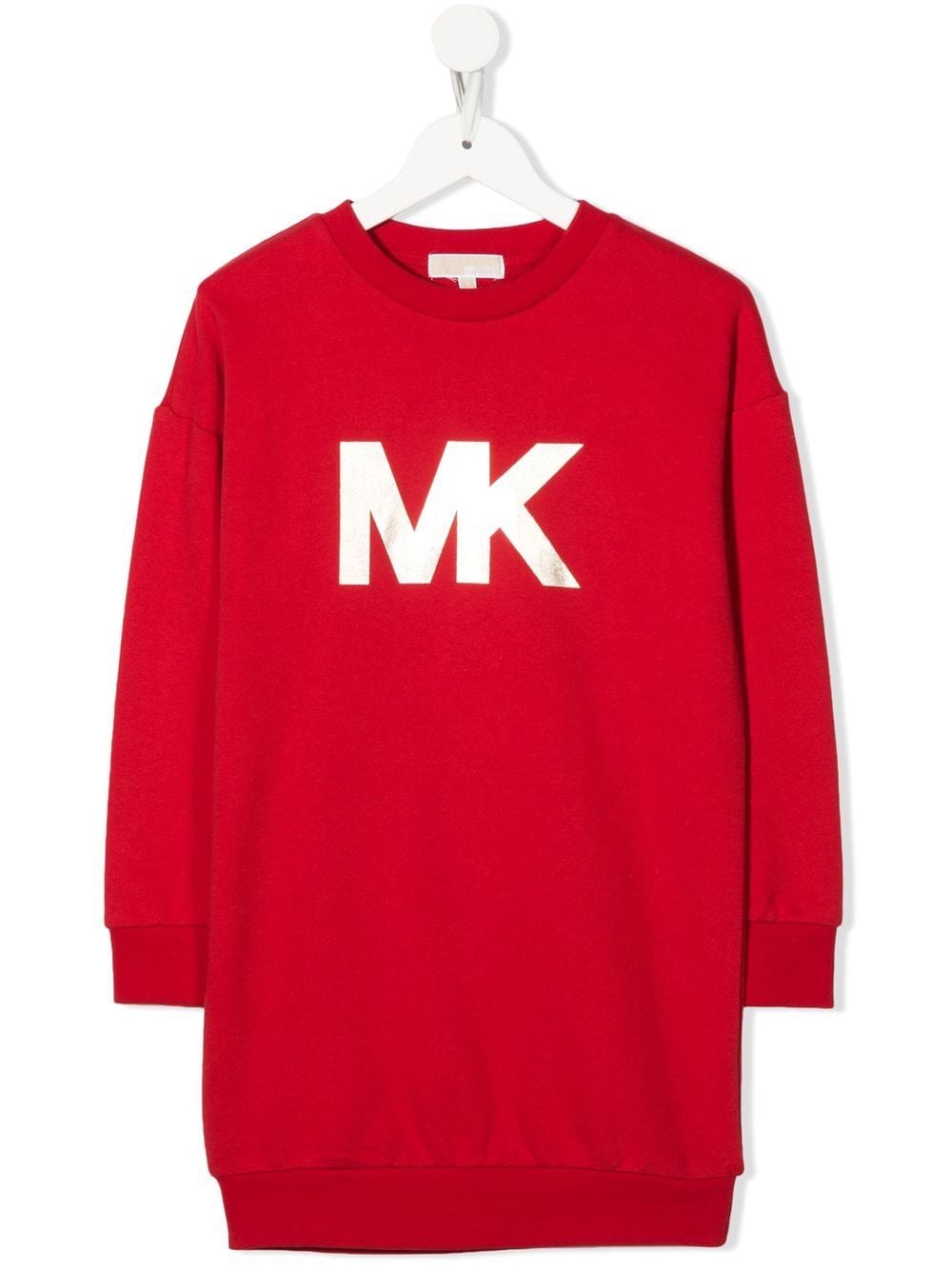 Michael Kors Kids logo-print sweatshirt dress - Red
