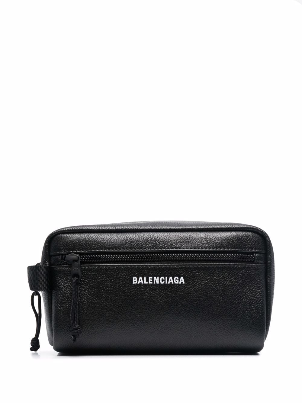 Balenciaga Explorer wash bag - Black