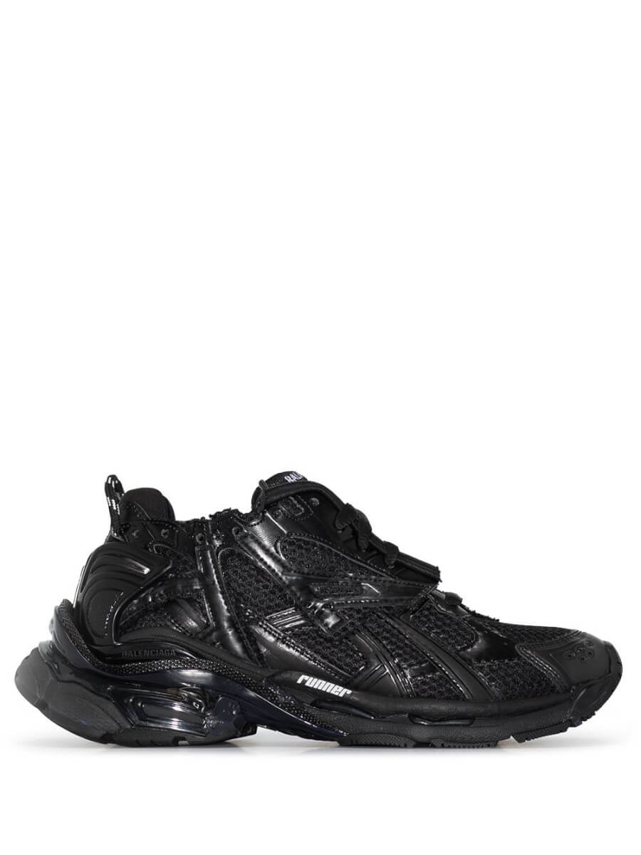 Balenciaga Runner lace-up sneakers - Black