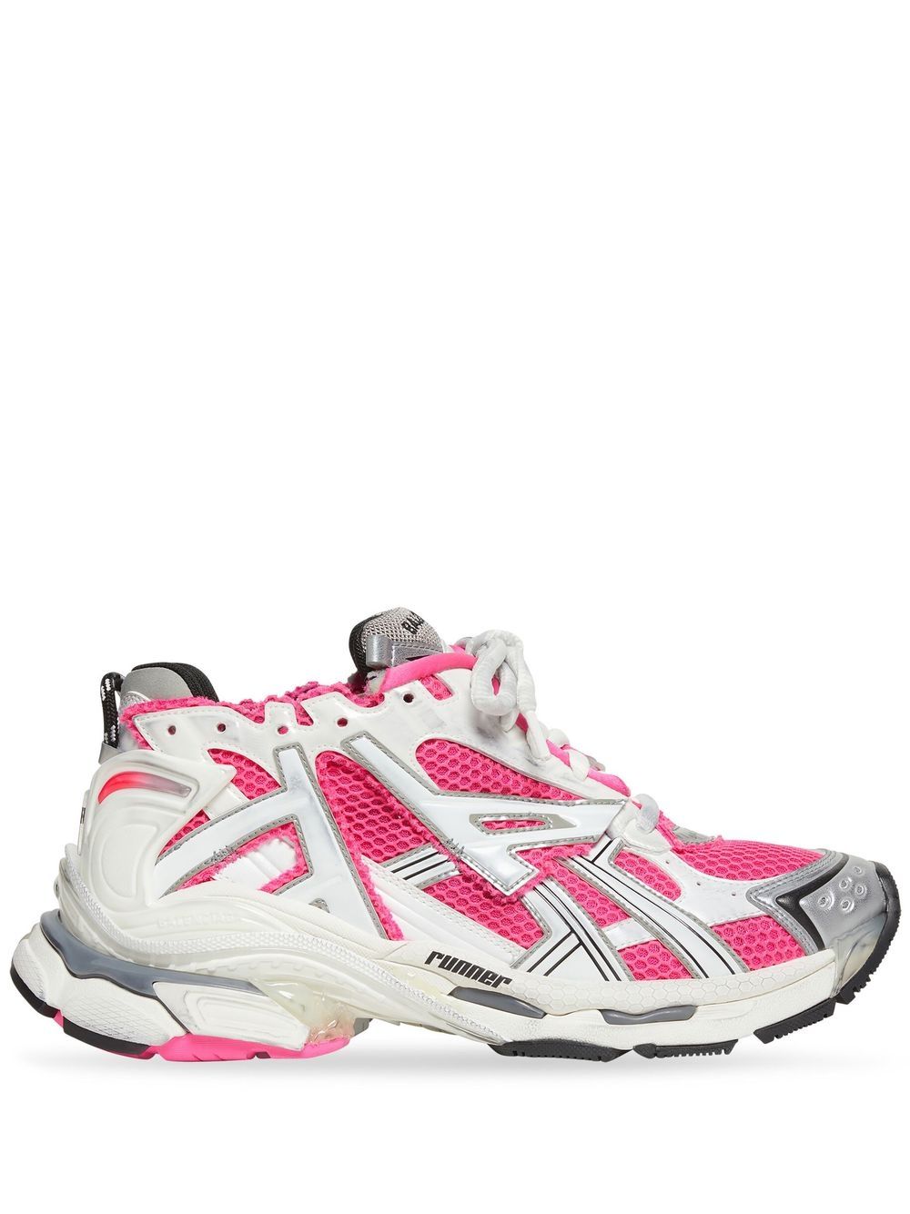 Balenciaga Runner panelled sneakers - Pink