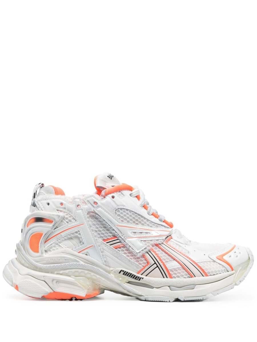 Balenciaga Runner two-tone sneakers - White