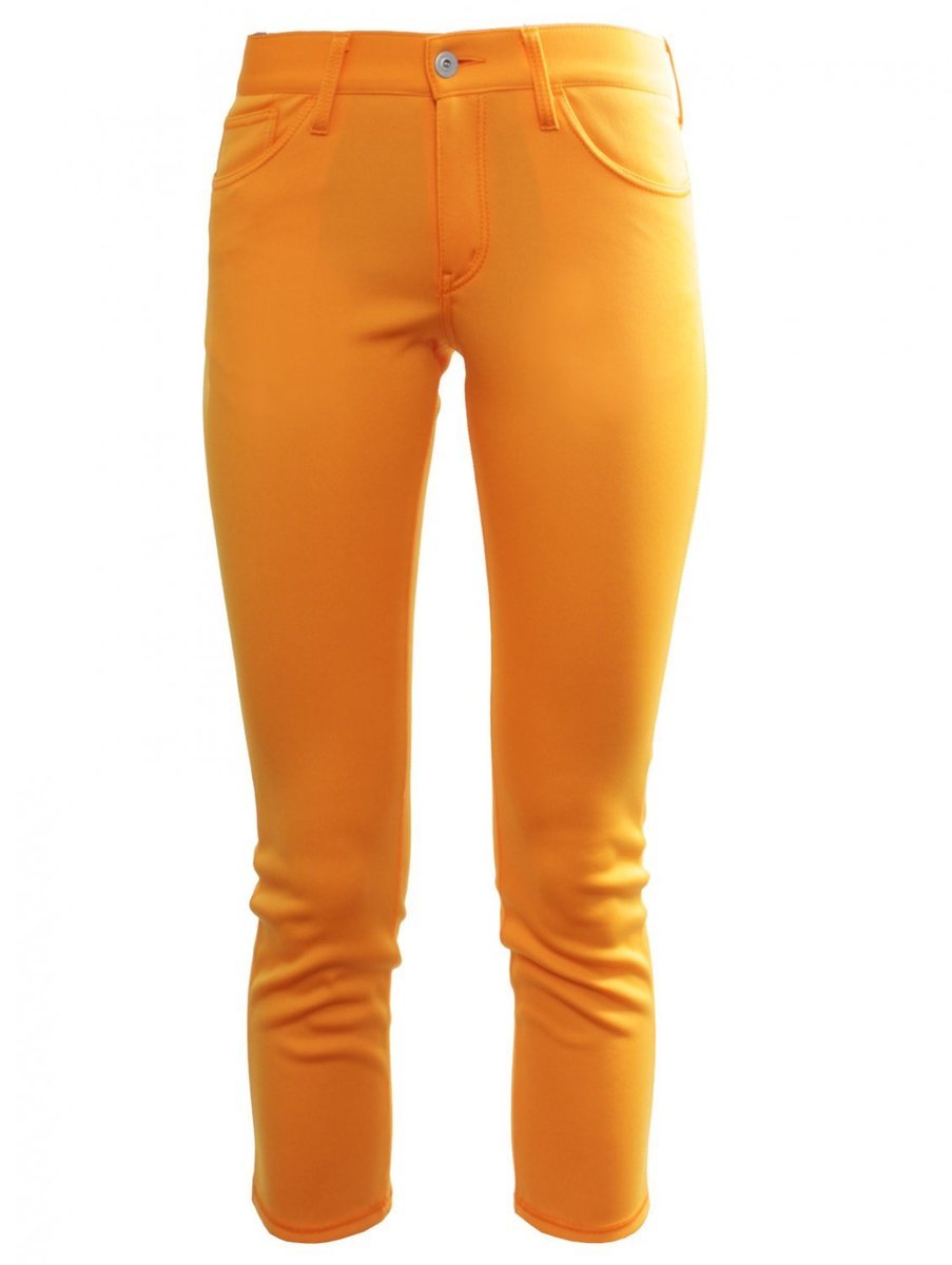 Cropped Sports Luxe Trousers S Orange