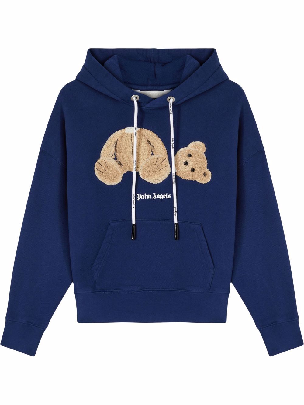 Palm Angels Palm Angels Bear Over hoodie - Blue