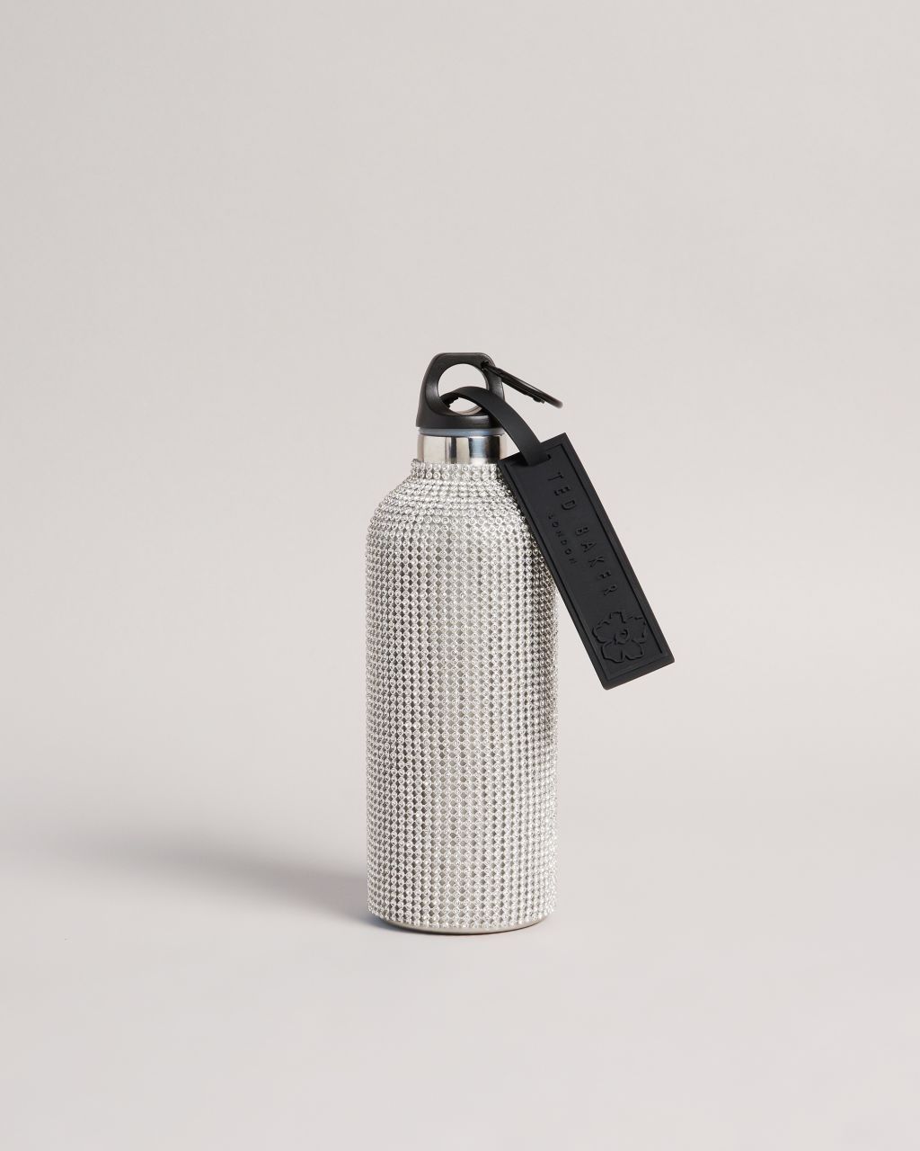 Ted Baker Embellished Water Bottle in Silver JAZZII, Unisex Home