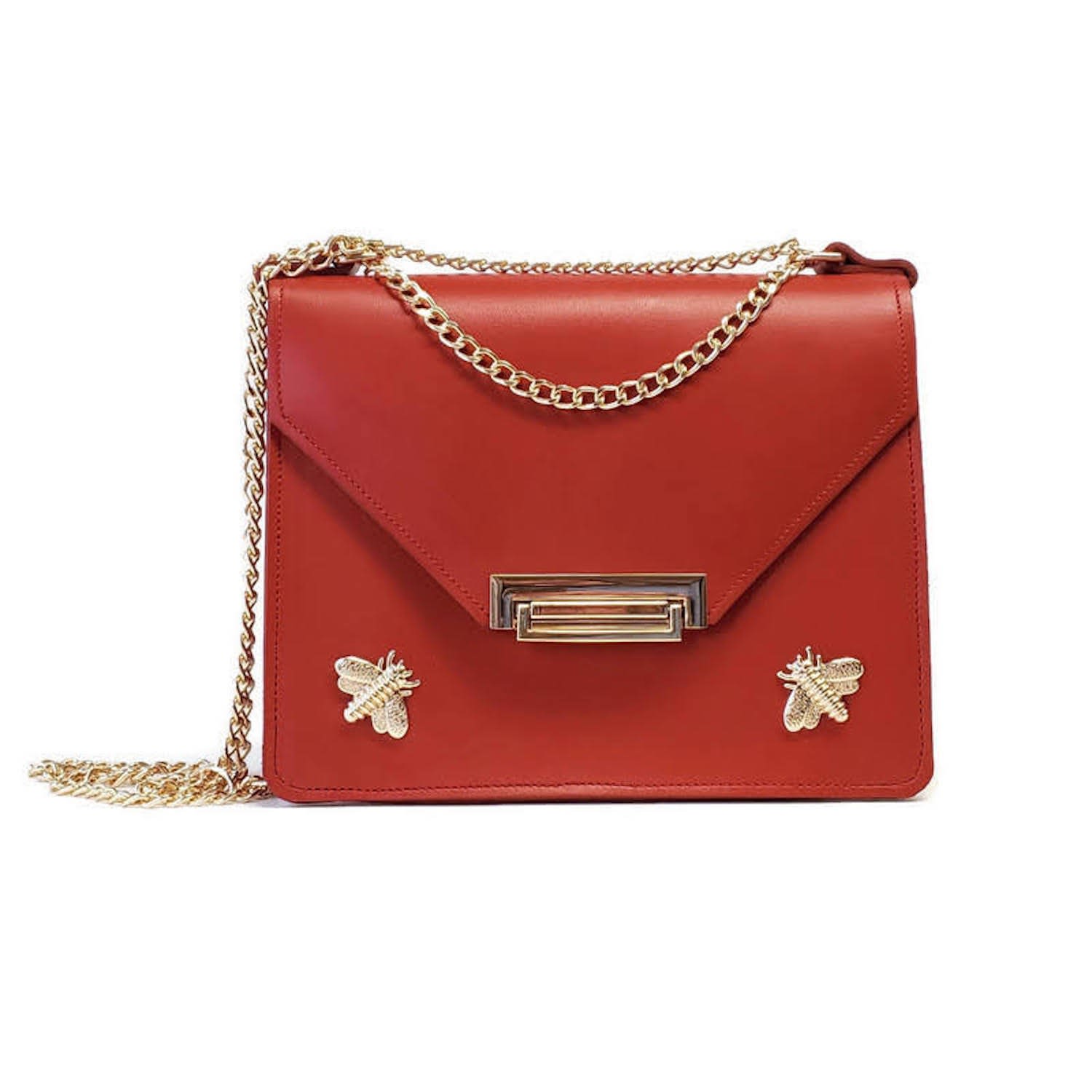 Angela Valentine Handbags - Gavi Mini Crossbody Bag In Red