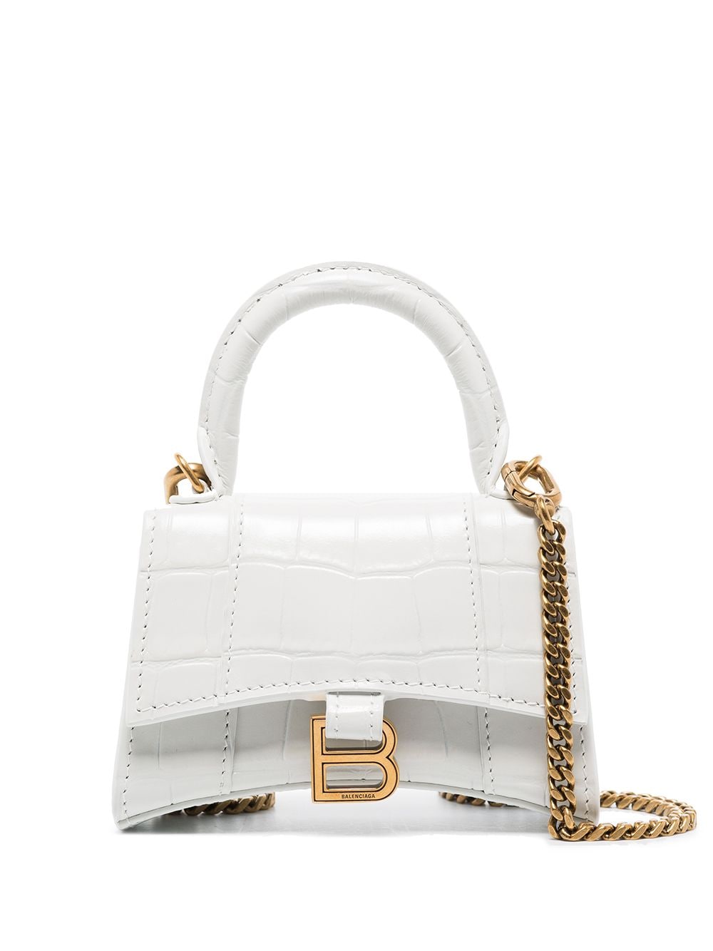 Balenciaga Hourglass mini bag - White