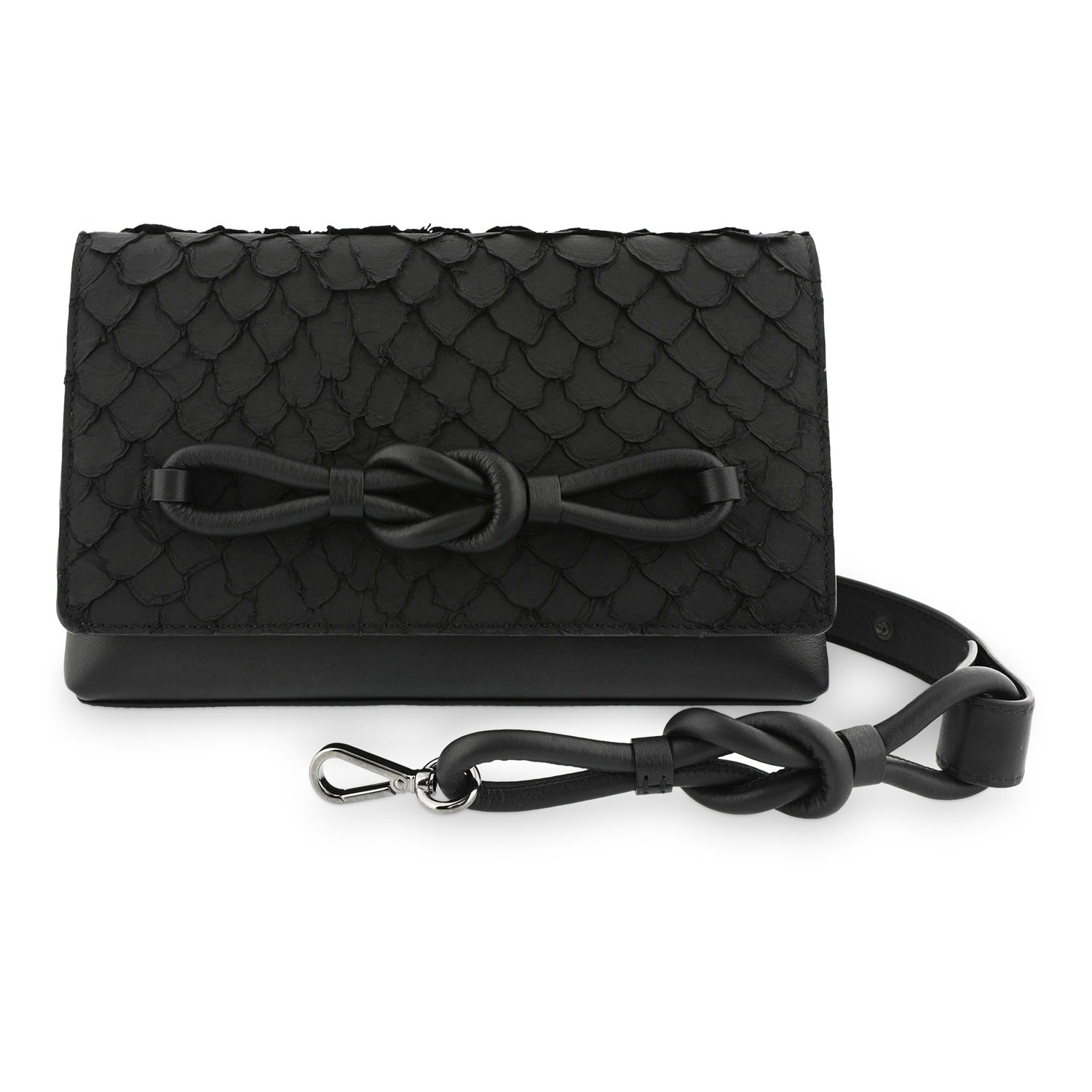 La & Bel - Handbag AnaïS Pirarucu Black