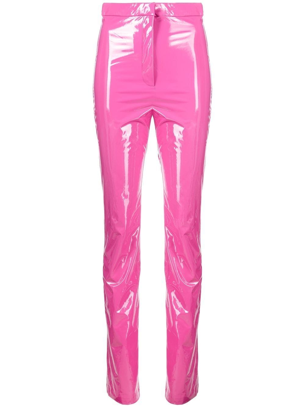 ROTATE patent coated trousers - Pink