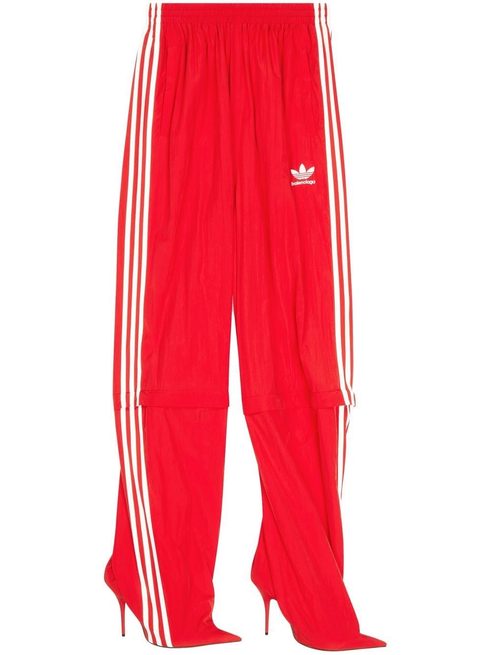Balenciaga x adidas Pantashoes track pants - Red