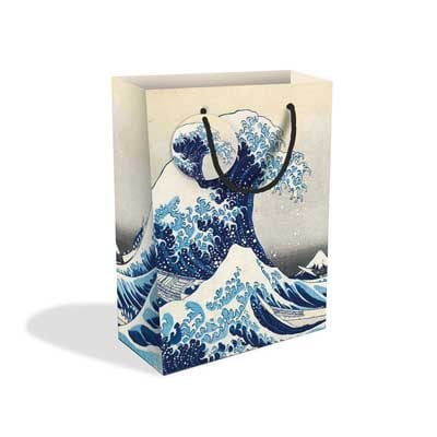 Hokusai Wave Large Gift Bag