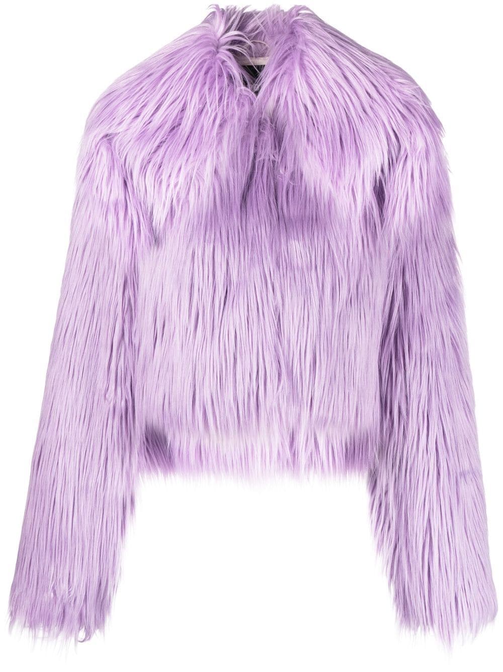 ROTATE faux fur jacket - Purple