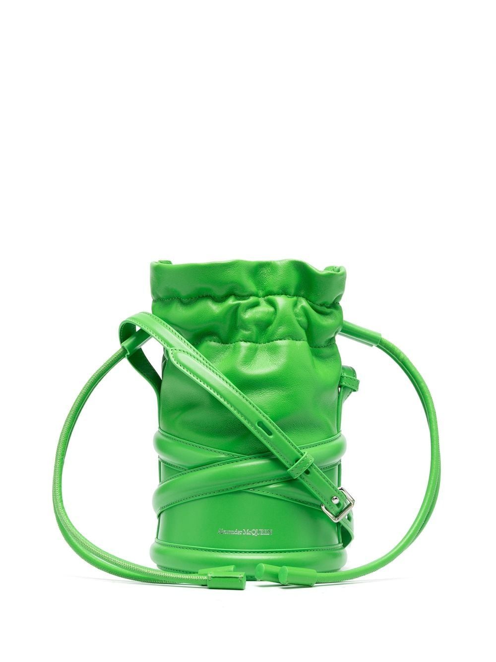 Alexander McQueen Soft Curve bucket bag - Green