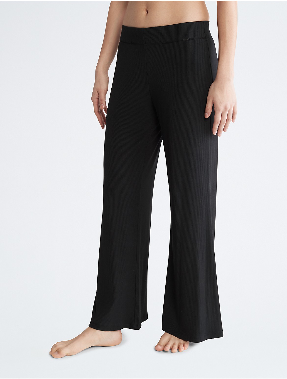 Calvin Klein Women's Sophisticated Lounge Sleep Pants - Black - S