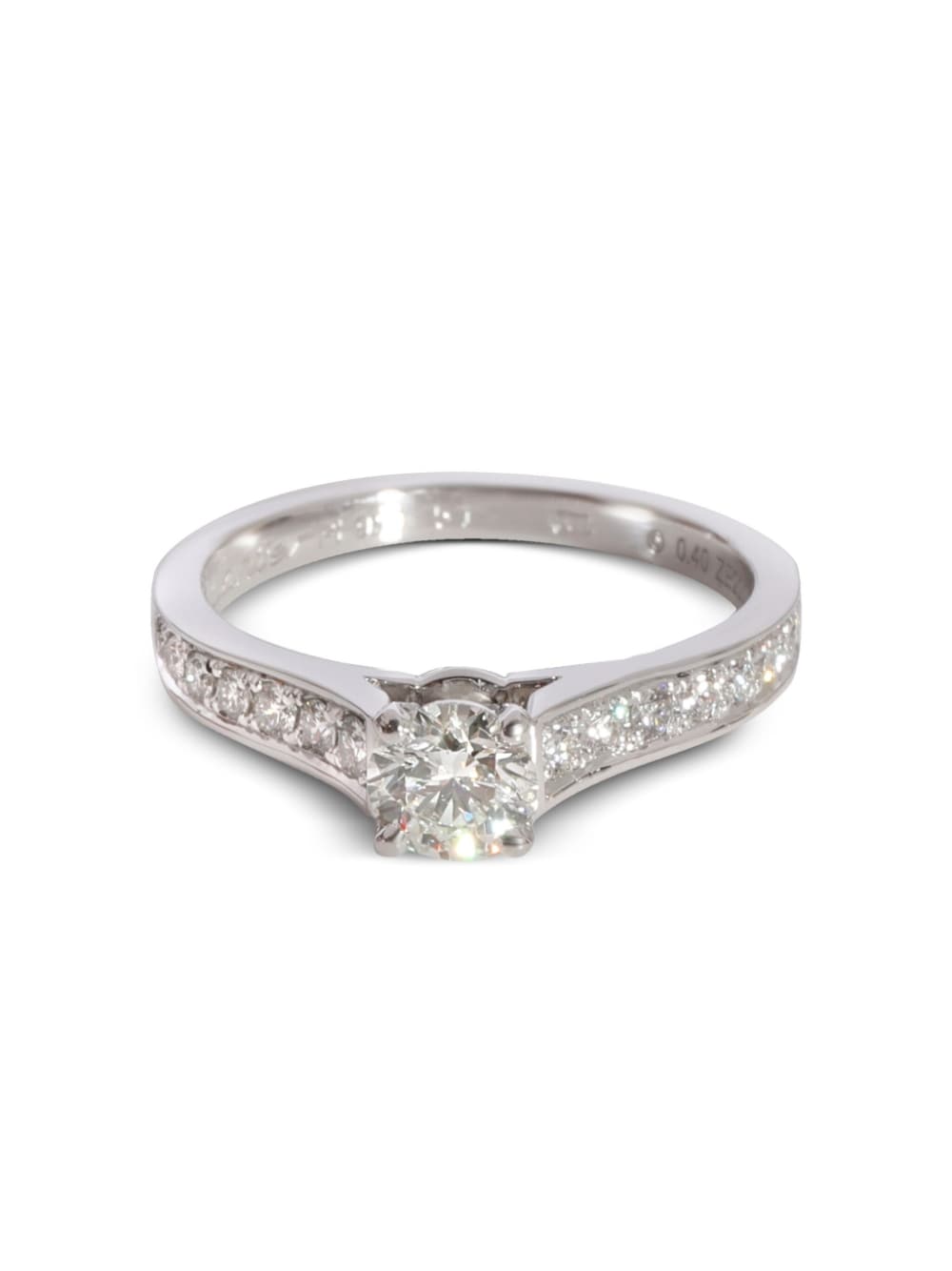 Cartier 1895 diamond engagement ring - Silver