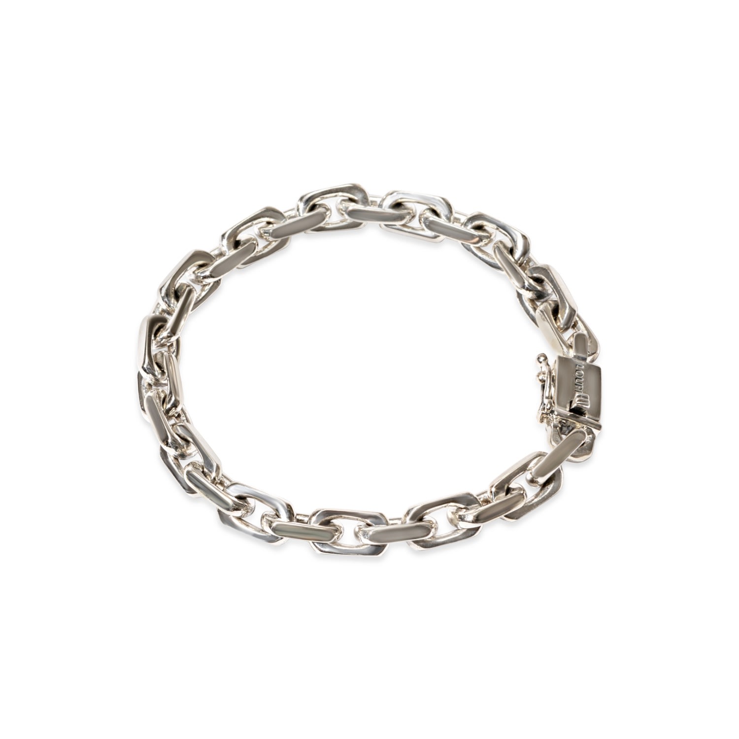 Men's Bring It Chain Bracelet - Silver LOUPN