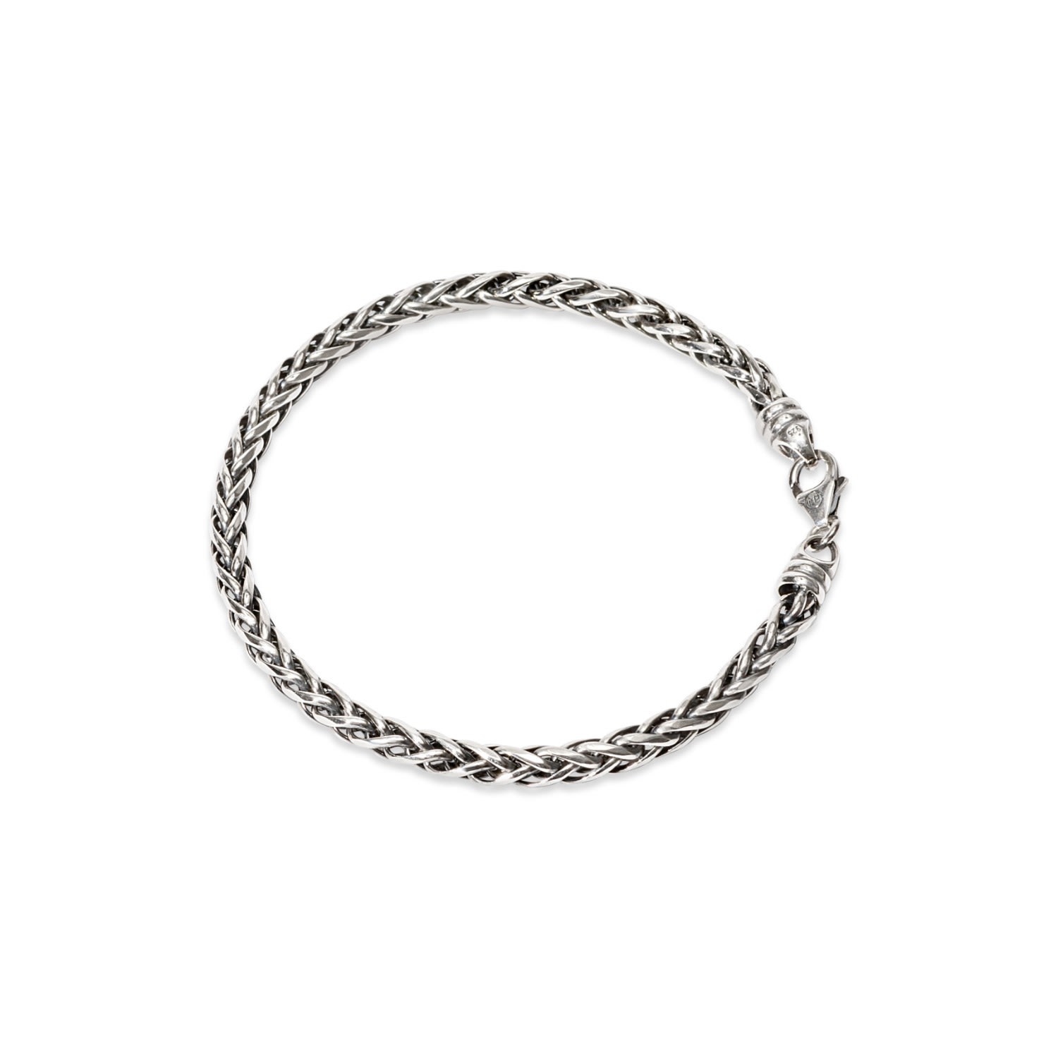 Men's Spiga Chain Bracelet - Silver LOUPN