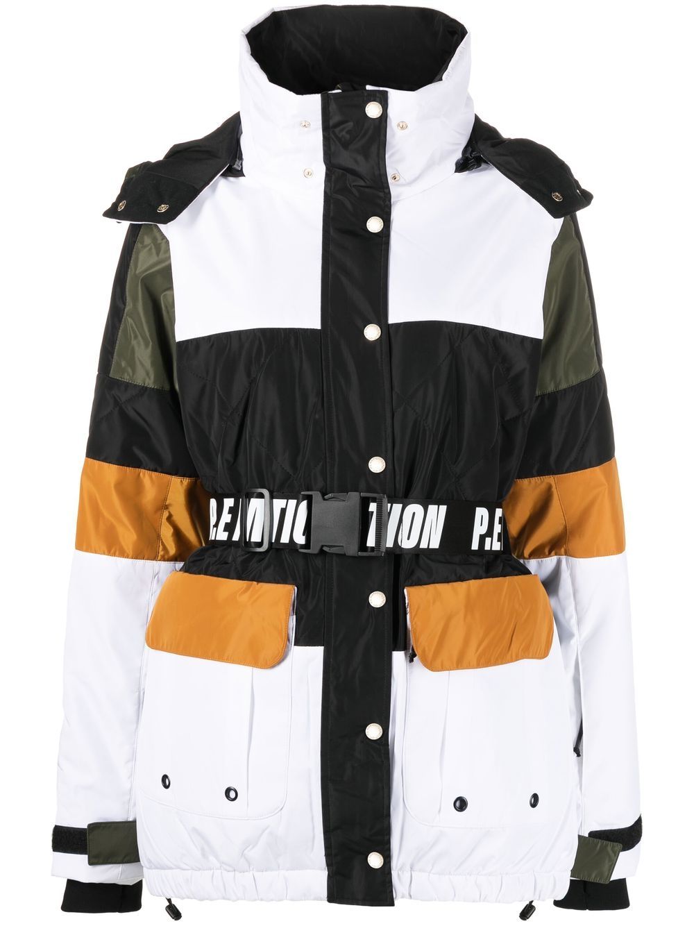 P.E Nation Chicane Snow ski jacket - White