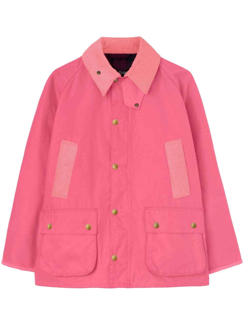 Palm Angels x Barbour Bedale waxed coat - Pink