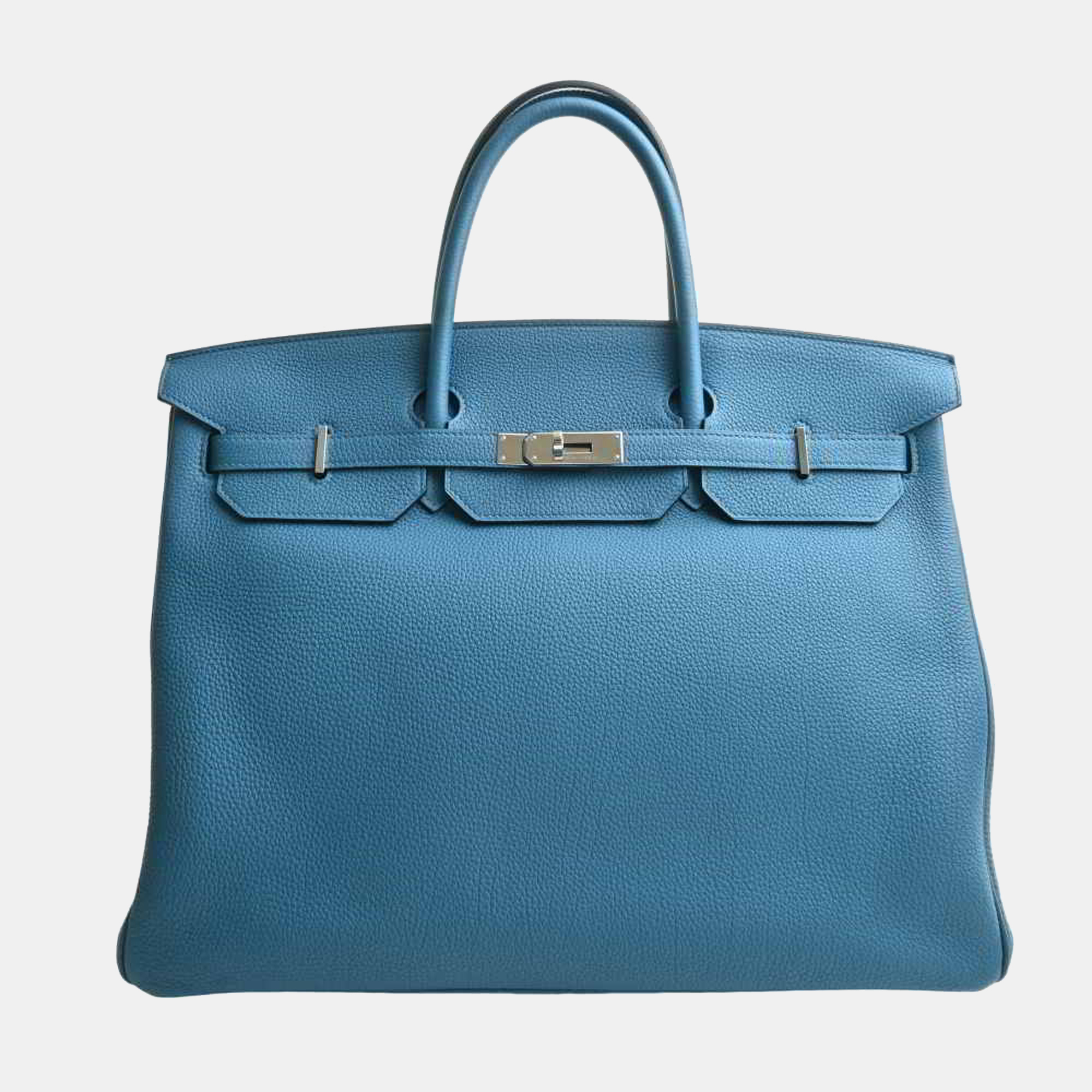 Hermes Togo Birkin 40 handbag blue