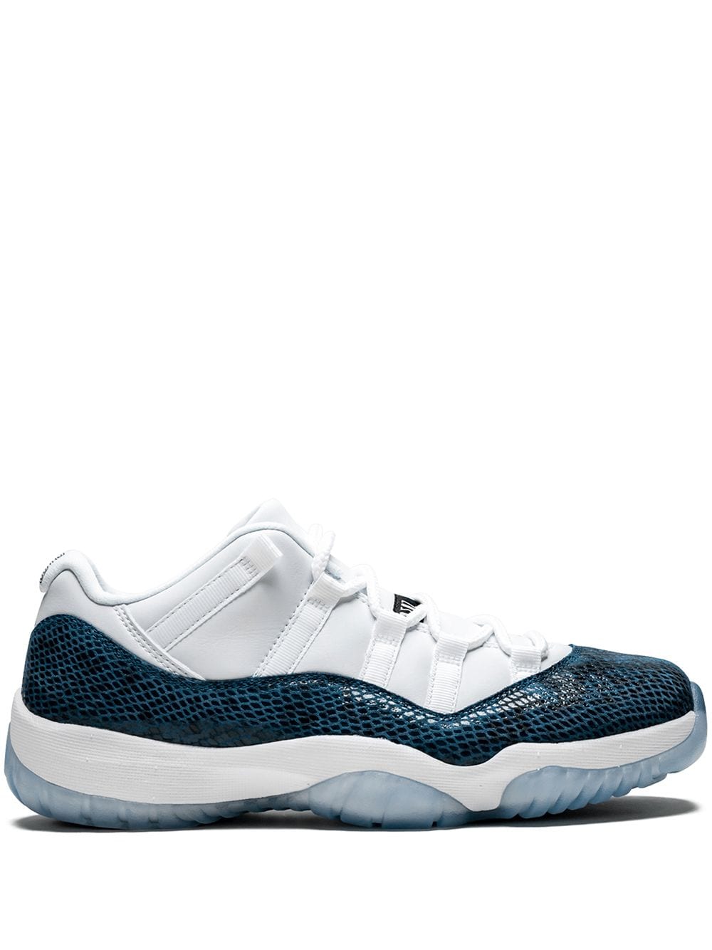 Jordan Air Jordan 11 Low Retro "Blue Snakeskin" sneakers - White