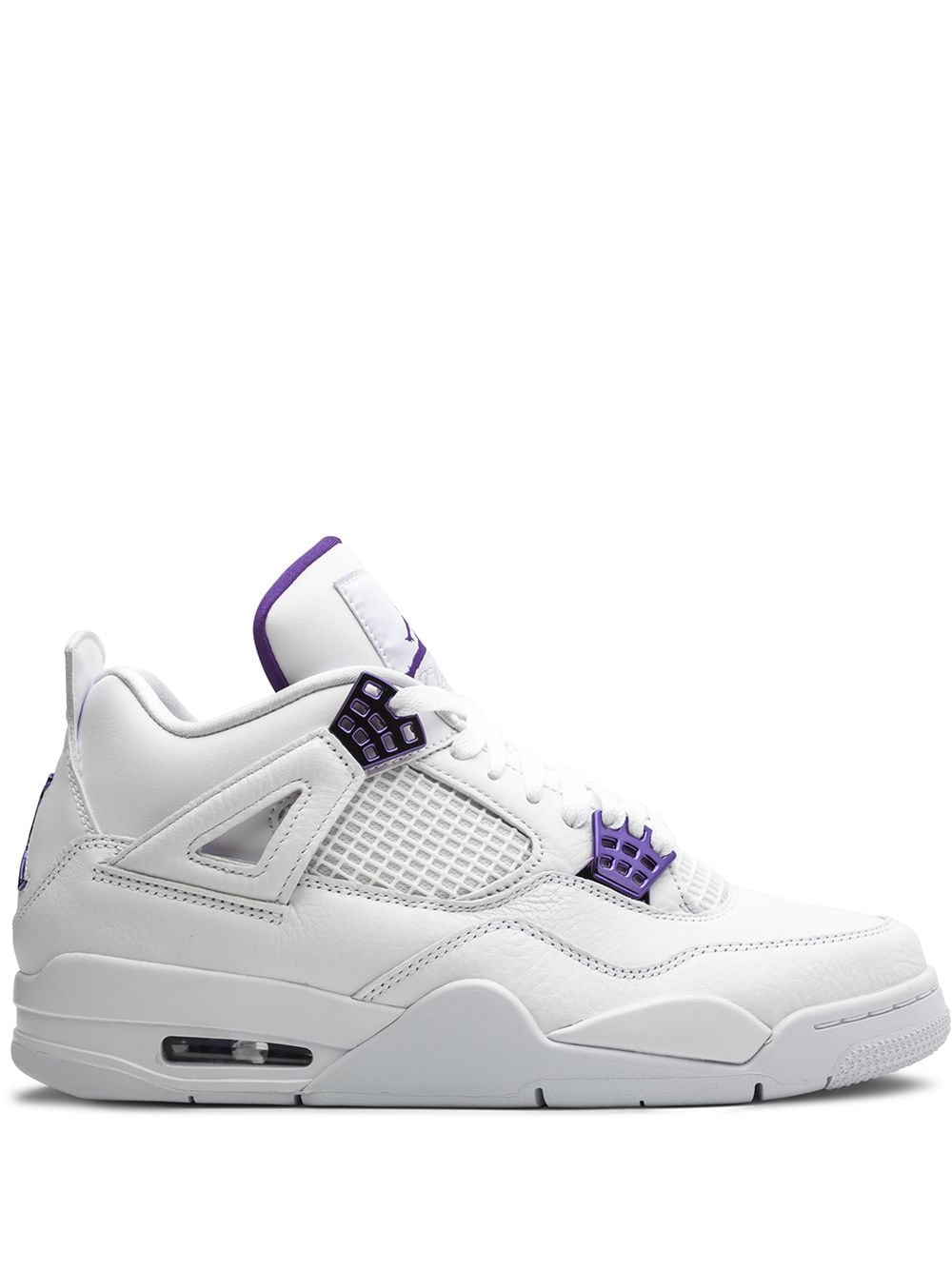 Jordan Air Jordan 4 Retro "Metallic Pack - Purple" sneakers - White
