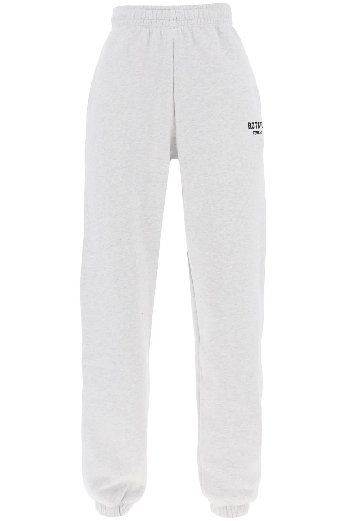 ROTATE JOGGERS WITH EMBROIDERED LOGO