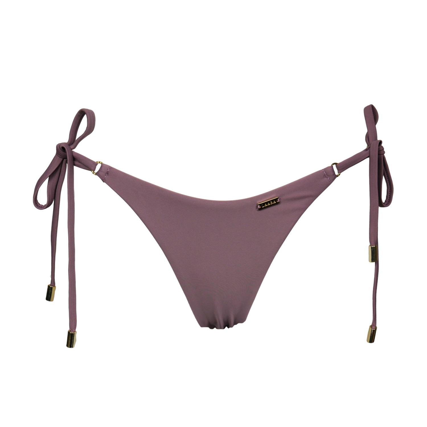 Women's Pink / Purple Elba Tie Side Bikini Bottom - Pink & Purple Extra Small Laara Swim